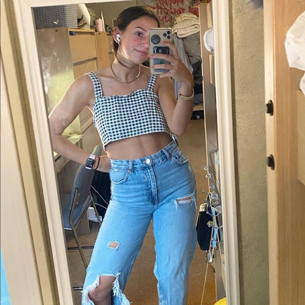 Forever 21 gingham tank top !